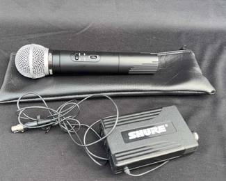 Shure Wireless Microphone & Set Up 
