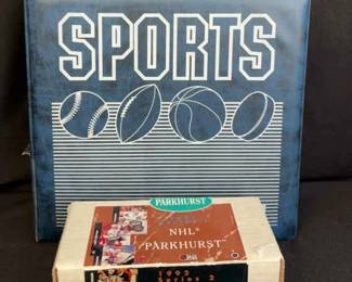 2 Full Boxes of NHL ‘91-92 Parkhurst Trading Cards * Upper Deck 1992 Album Hockey Player Cards