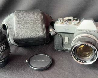 Mamiya Sekor Camera * Nikon AF Nikor Lens Made In Japan 