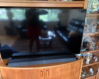 TV and soundbar