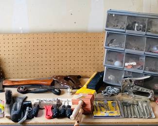 Assorted hand tools