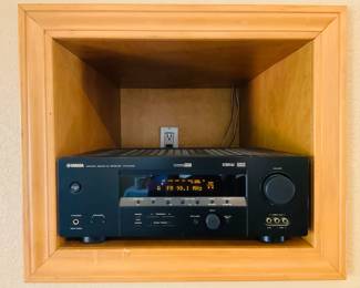 Yamaha Natural Sound AV Receiver model number HTR-5740.