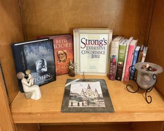 Books and figurines