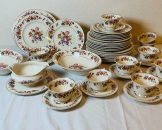 Sharon By Syracuse China Old Ivory dinnerware.