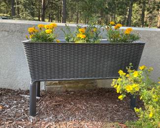 raised flowerbed planter