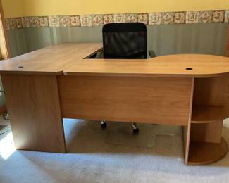 Spacious office desk