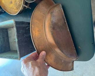 Copper wall 1/2 bowls