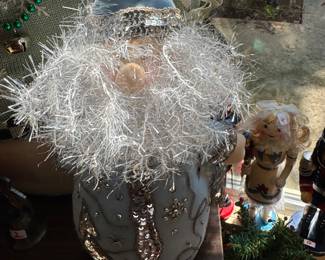 Funkee beard Santa in blue