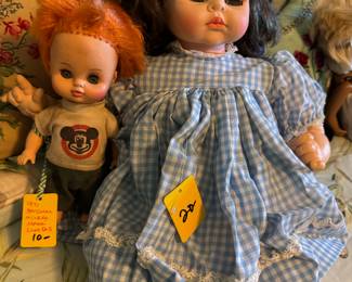 That red haired Mickey Mouse doll has got to be a collectible 