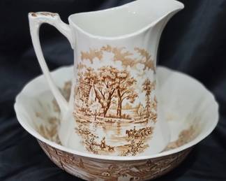 	Alfred Meakin Pitcher & Bowl Set