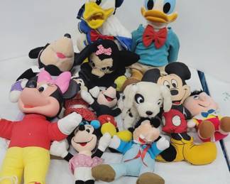 	Disney Plush Mickey Goofy & More