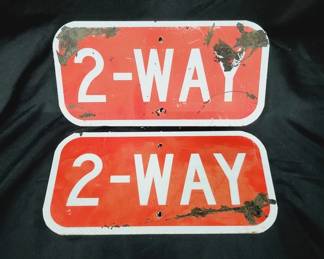 	2-Way Street Signs