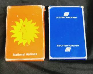 	National & United Airlines Playing Cards