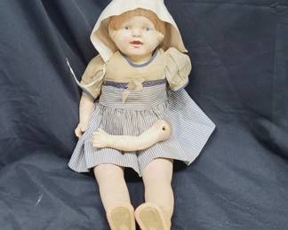 	Antique 20" Composition Doll