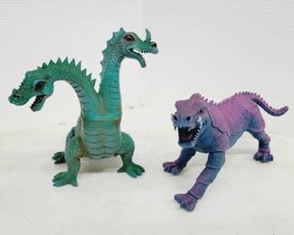 	80's Imperial Toys Dragon Figures