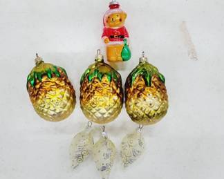 Glass Ornaments Lot