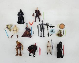 	Star Wars Action Figures Lot