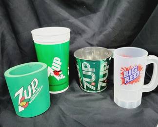 	Vintage 7up Cups & More