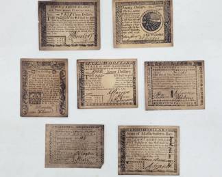 	Colonial Paper Money Reproduction