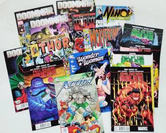 	Incredible Hulk & More Comic Books