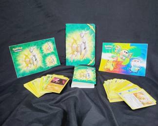 100 Pokemon Trading Cards & More