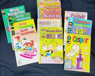 	Casper Woody Woodpecker & More Comic Books