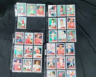 	1988 Cardinals Topps Baseball Cards