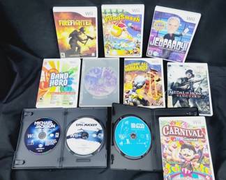 	Nintendo Wii Games Lot