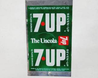 	7up Unrolled Soda Can from Factory