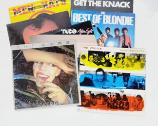 	80's Rock & Pop Vinyl Album Lot