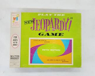	1964 Jeopardy Board Game