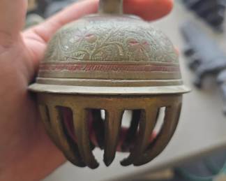 vintage hand bell 