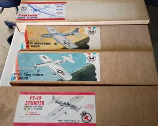 Large vintage RC model airplane collection all basically New Old Stock!! Awesome find come get them before there gone !!! 