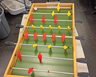 table top foosball table