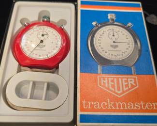 Heuer trackmaster stopwatch 