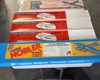 Large vintage RC model airplane collection all basically New Old Stock!! Awesome find come get them before there gone !!! 