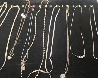 sterling silver necklaces 