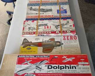 Large vintage RC model airplane collection all basically New Old Stock!! Awesome find come get them before there gone !!! 