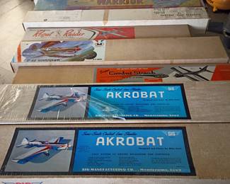 Large vintage RC model airplane collection all basically New Old Stock!! Awesome find come get them before there gone !!! 