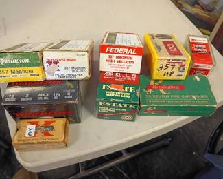 ammunition 357 etc