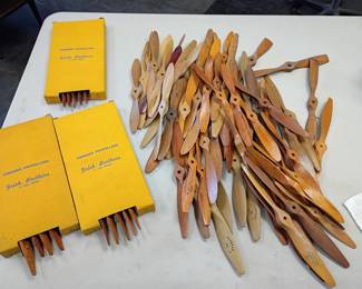 vintage NOS propellers, parts, tires, and more 