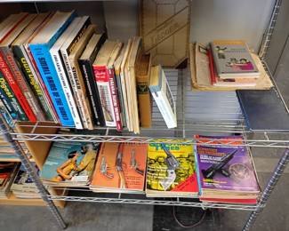large vintage magazine collection 50-80s of airplane magazines, guns, etc etc 
