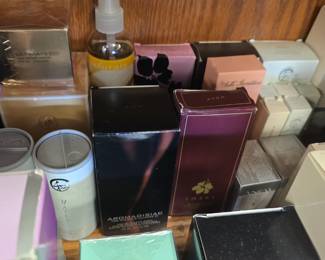 perfume collection brand new in box NOS makeup and more 