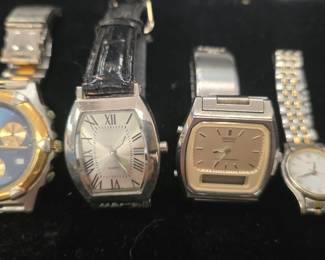 Wrist watches.