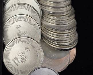 1oz 999 fine silver rounds 