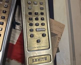 Zenith vintage remotes 