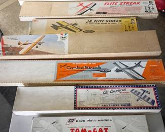 Large vintage RC model airplane collection all basically New Old Stock!! Awesome find come get them before there gone !!! 