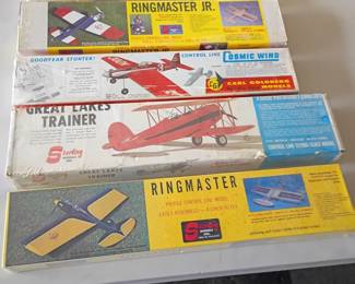 Large vintage RC model airplane collection all basically New Old Stock!! Awesome find come get them before there gone !!! 