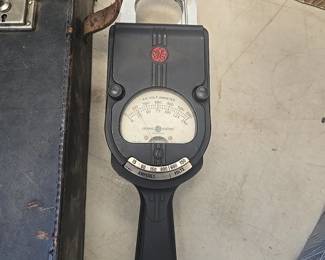 vintage GE amp meter 
