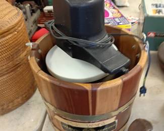 vintage ice cream maker new old stock 